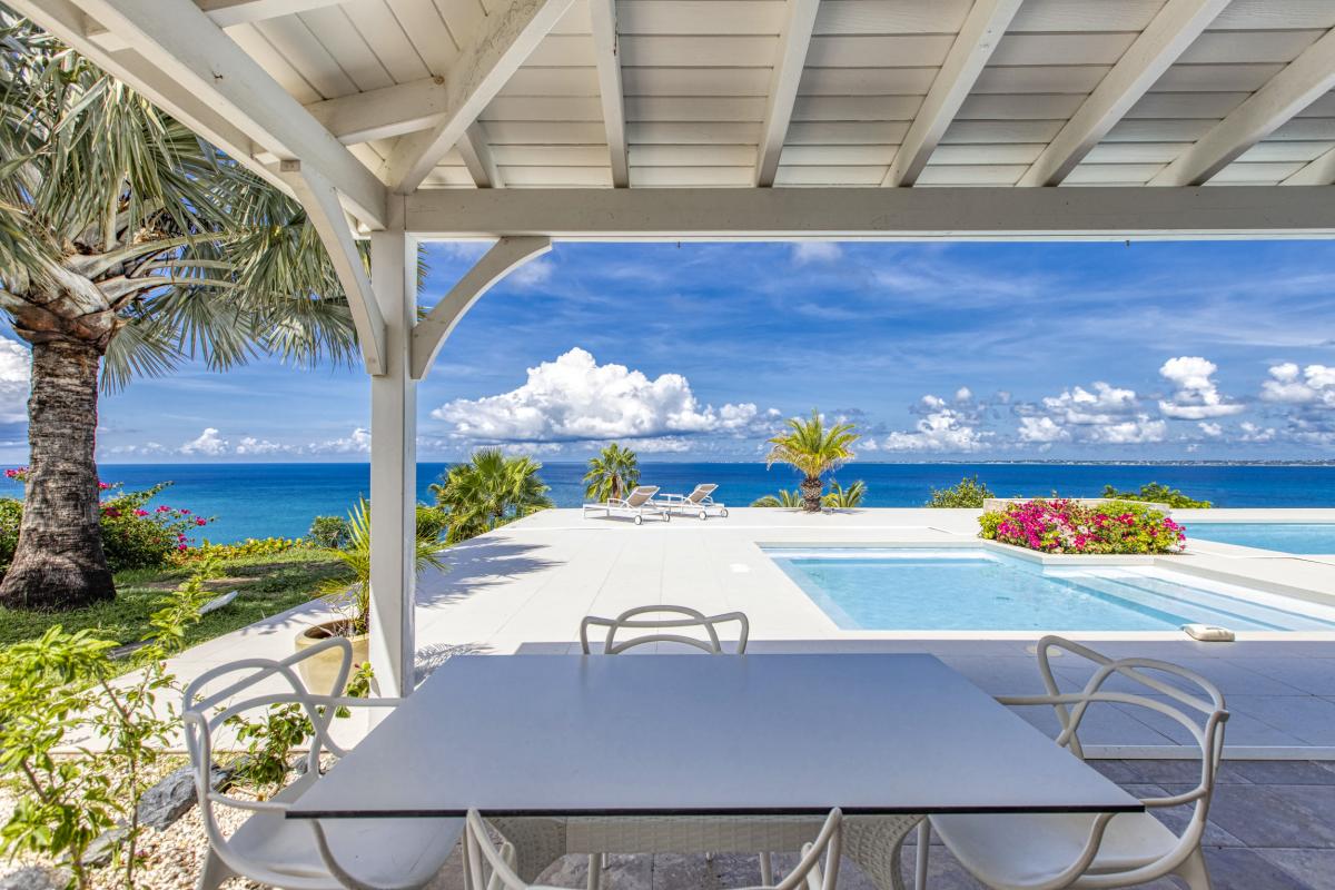 A louer villa 8 personnes Happy Bay Saint Martin_ Terrasse - 7